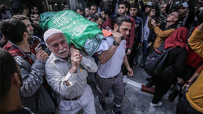 Telediario 1 - Israel mata a tres líderes de la Yihad Islámica en un bombardeado en la Franja de Gaza