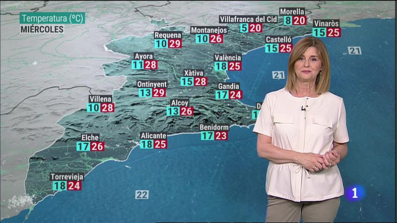 El tiempo en la Comunitat Valenciana 09/05/23 ver ahora