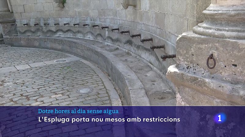 12 hores sense subministrament d'aigua a l'Espluga de Francolí