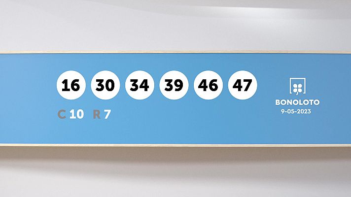 Sorteo de la Lotería Bonoloto y Euromillones del 09/05/2023