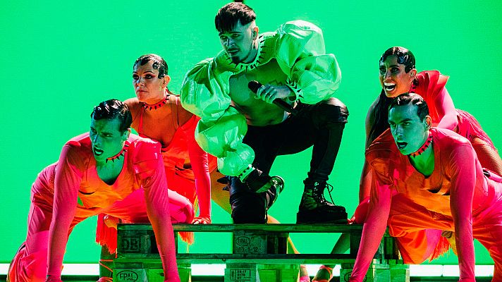 Eurovisión 2023 - Finlandia: Käärijä canta \"Cha Cha Cha\" en la primera semifinal