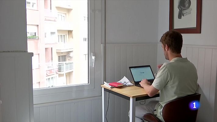 L'Informatiu - 4 de cada persones viuen de lloguer a Barcelona