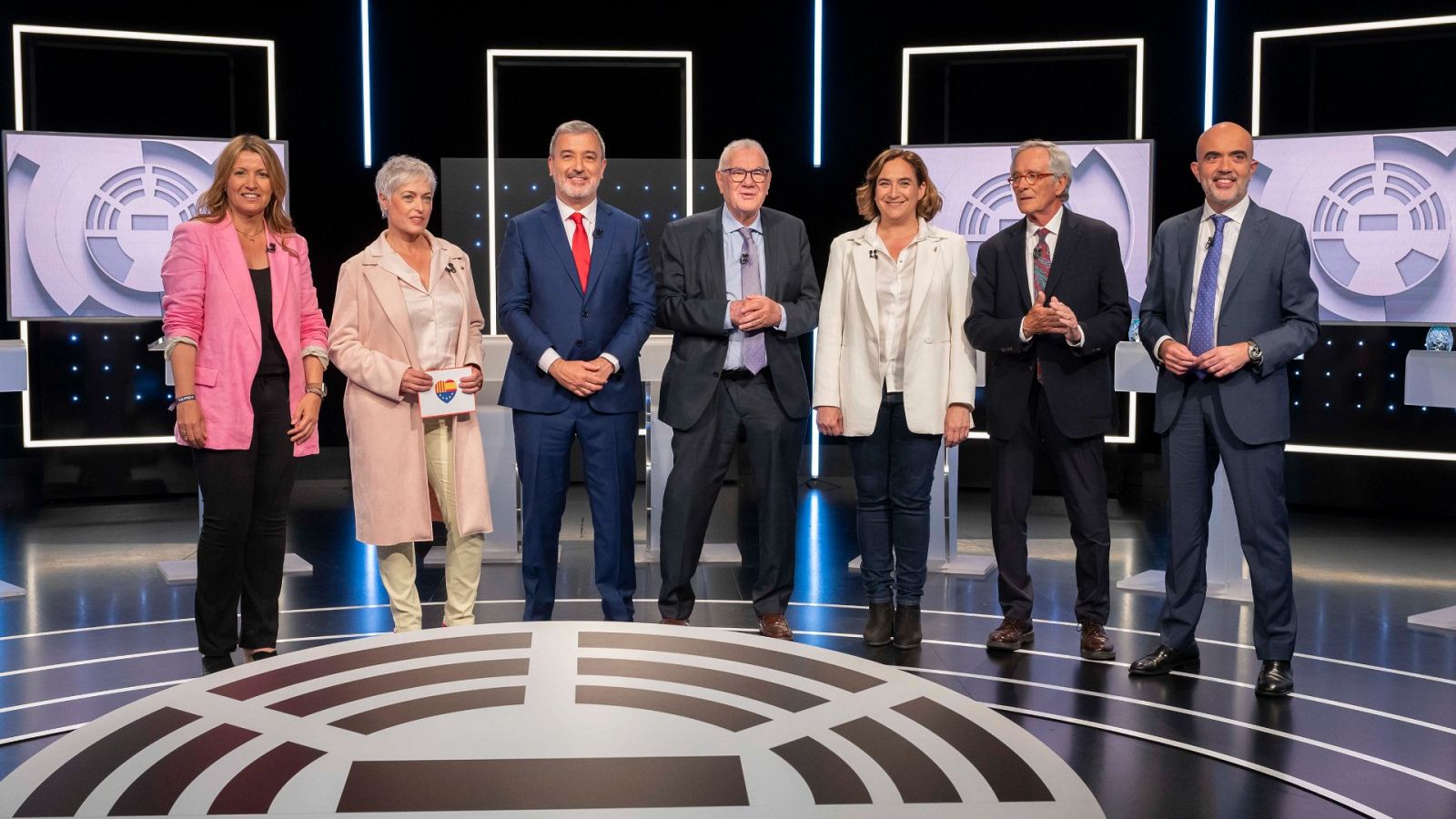 Minuto de oro de los candidatos a la Alcaldía de Barcelona