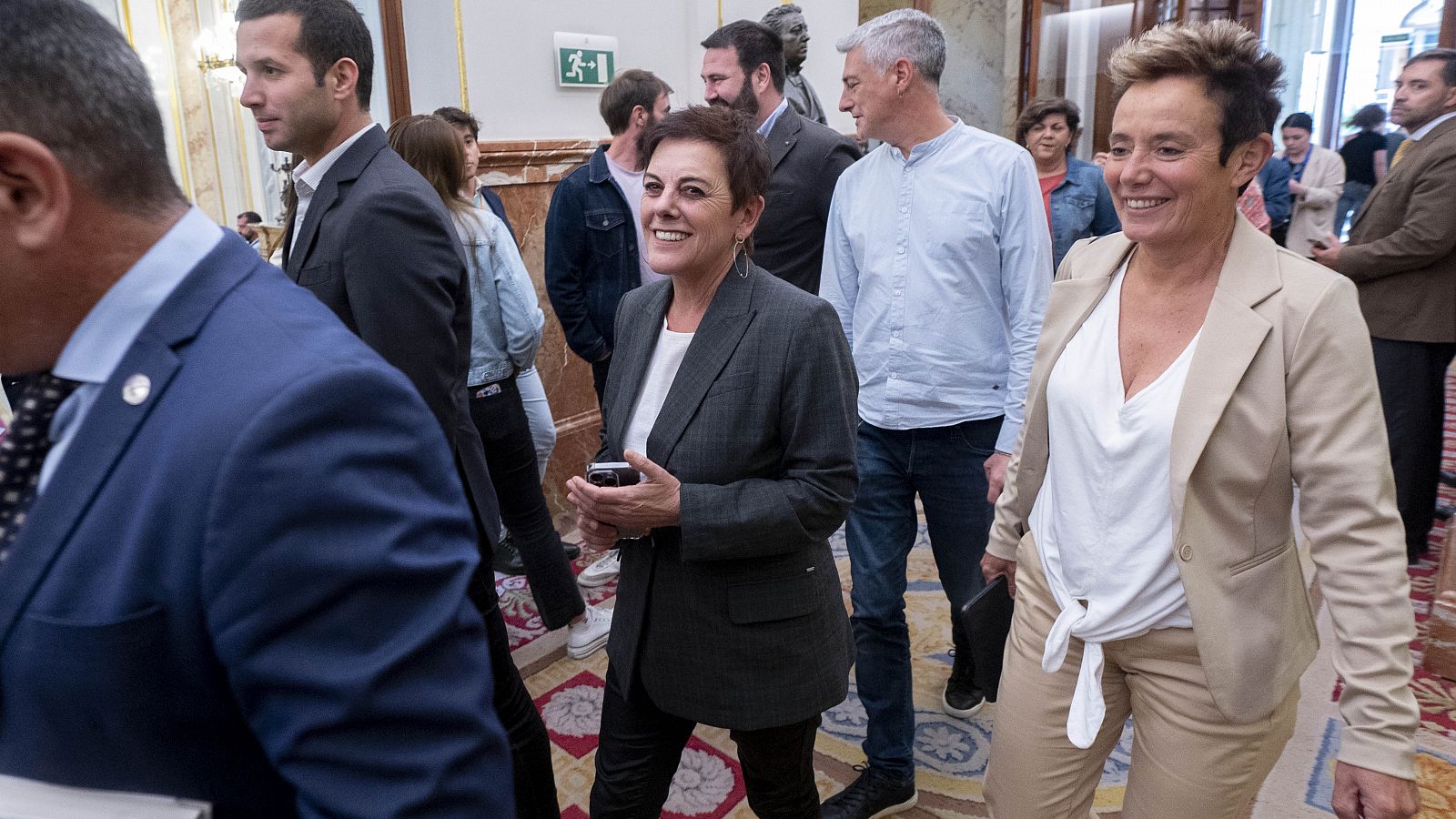 Las listas de Bildu y la sequía se cuelan en los actos políticos a pocas horas del comienzo de la campaña electoral