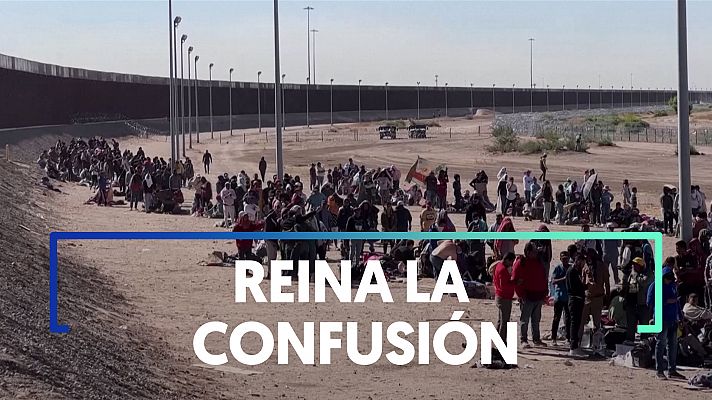 Así viven miles de migrantes el fin del Título 42 en la frontera de México con EE.UU.