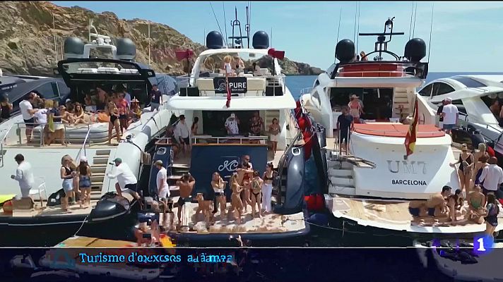 Informatiu Balear - Turisme d'excessos a la mar
