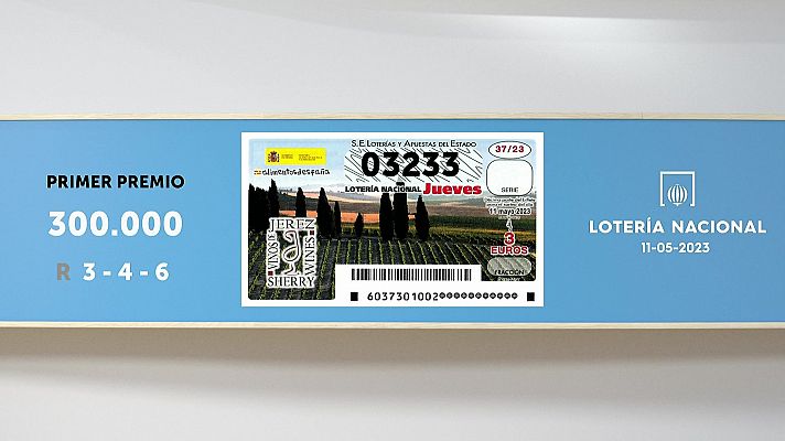 SELAE - Sorteo de la Lotería Nacional del 11/05/2023