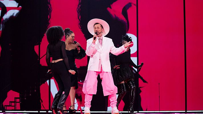 Eurovisión 2023 - Bélgica: Gustaph canta \"Because of you\" en la segunda semifinal