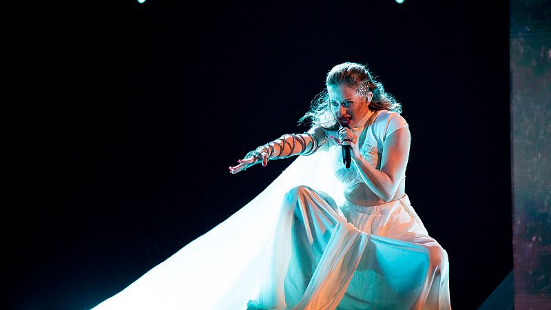 Eurovisión 2023 - Georgia: Iru canta "Echo" en la segunda semifinal