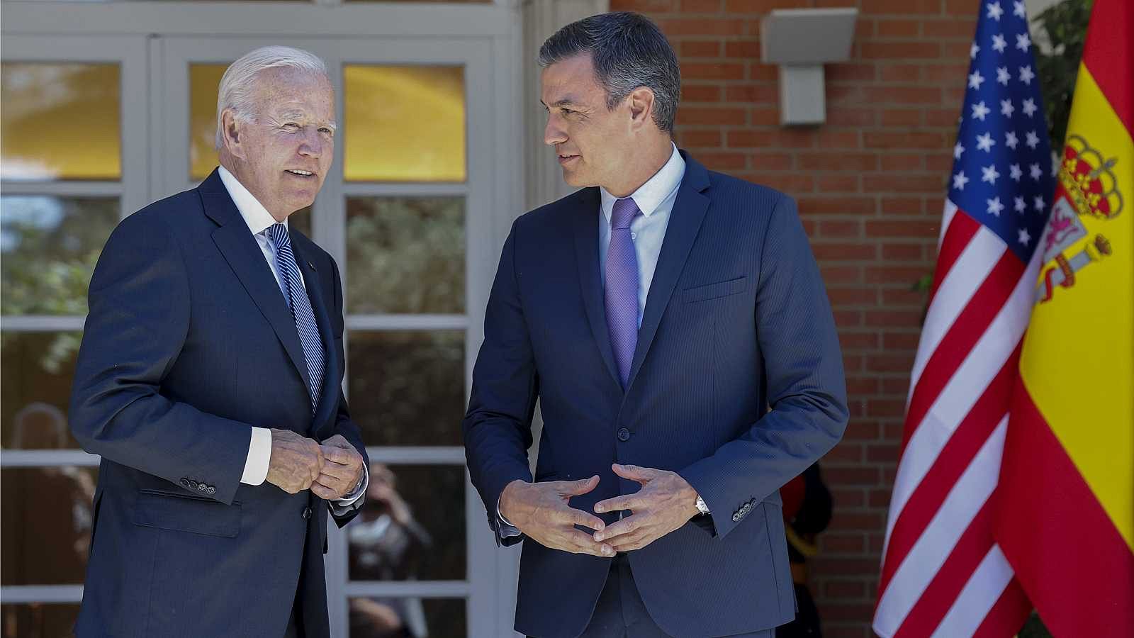 Sánchez se reúne con Biden en su primera visita a la Casa Blanca