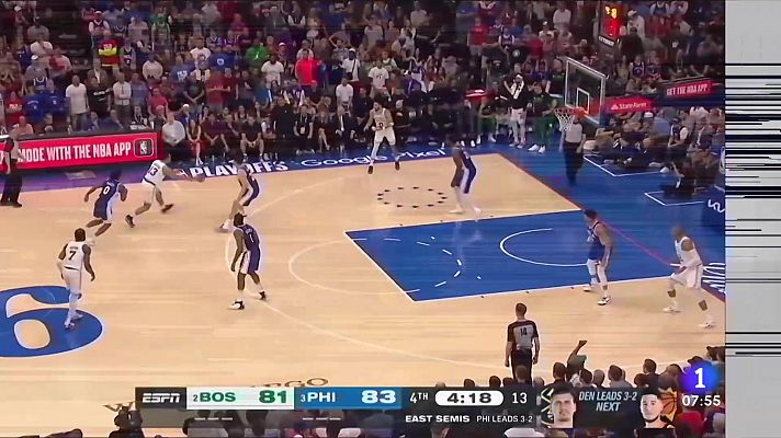 Telediario Matinal - Los Nuggets se meten en la final del Oeste tras eliminar a Phoenix y los Celtics fuerzan el séptimo partido