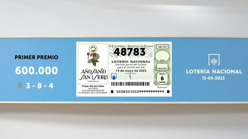 Alt: Sorteo de la Lotería Nacional del 13/05/2023- Ver ahora 