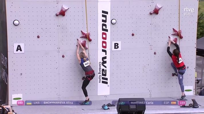  - Carla Martínez logra el oro en la Copa de Europa de escalada en velocidad