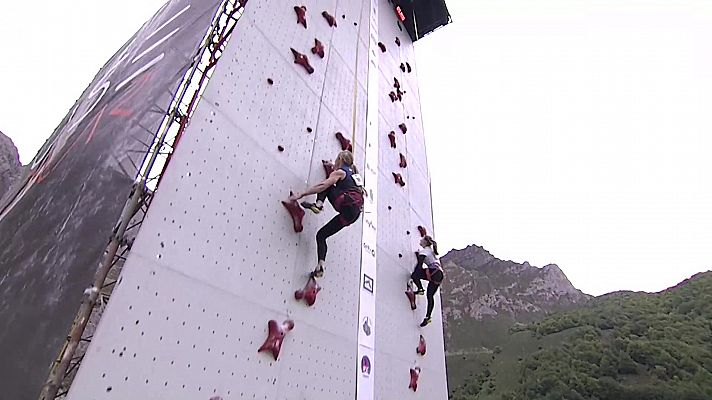Escalada deportiva - Copa Europa absoluta. Finales velocidad