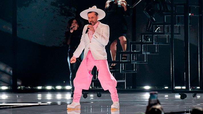 Eurovisión 2023 - Bélgica: Gustaph canta \"Because of you\" en la final