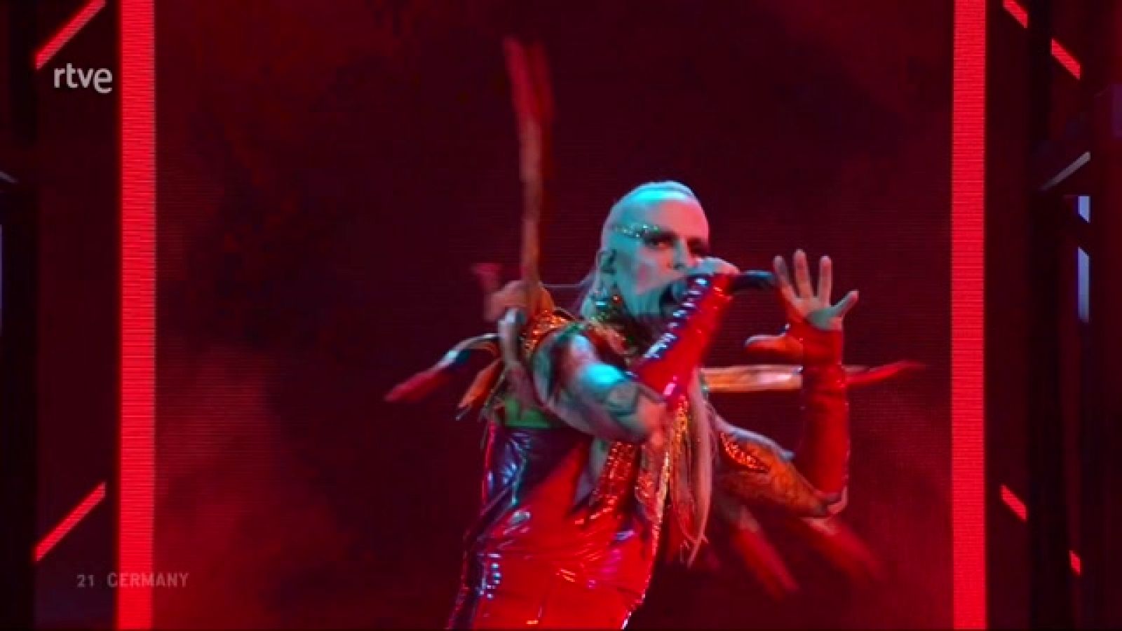 Eurovisión 2023 - Alemania: Lord of the Lost canta "Blood & Glitter" en la final