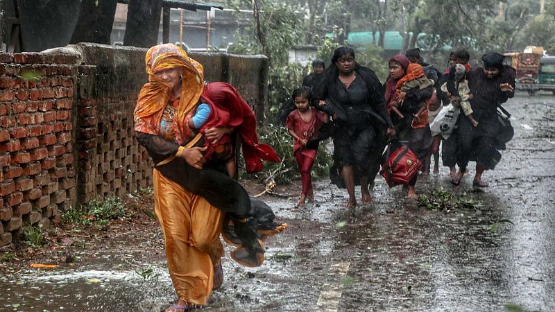 El ciclón Mocha obliga a evacuar a más de un millón de personas en Birmania y Bangladesh