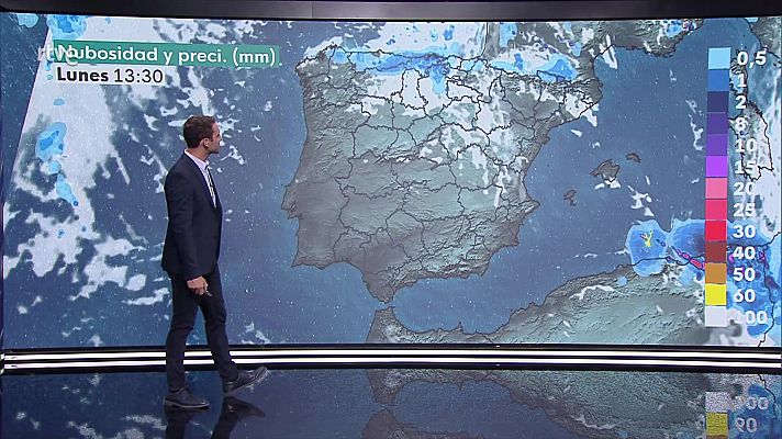 El tiempo - Intervalos de viento fuerte en el valle del Ebro y Canarias