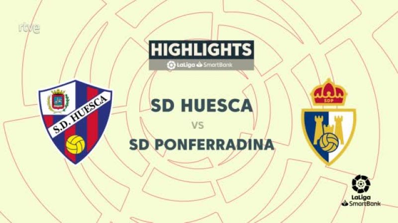 Huesca - Ponferradina: resumen del partido de 40� jornada