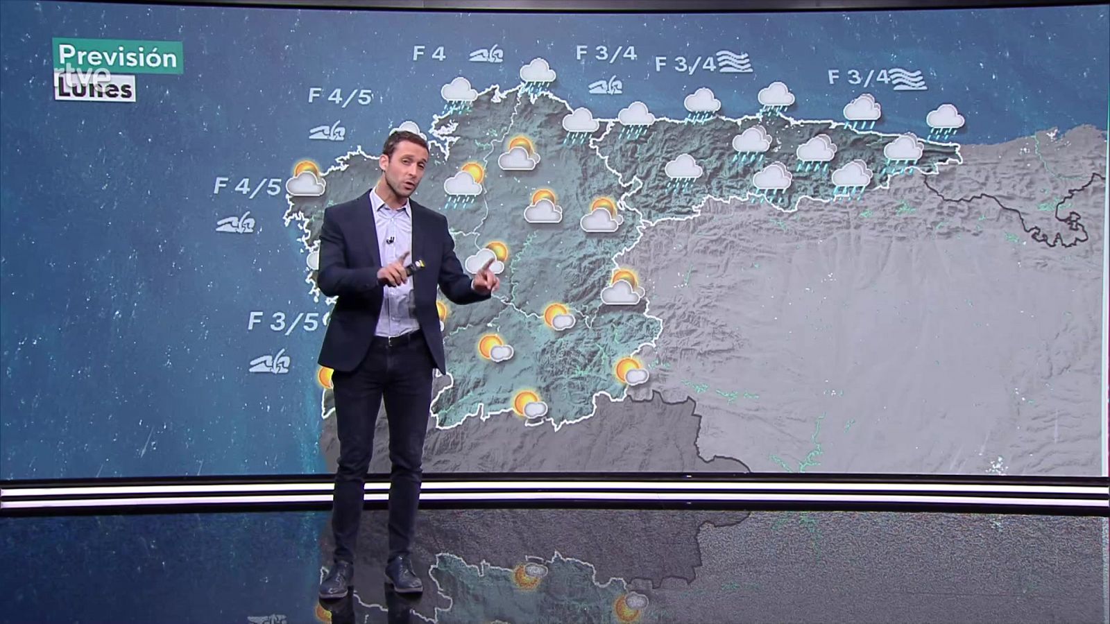 Precipitaciones persistentes en el Cantábrico oriental y norte de Navarra, y localmente fuertes en el este de Cataluña y Baleares - ver ahora