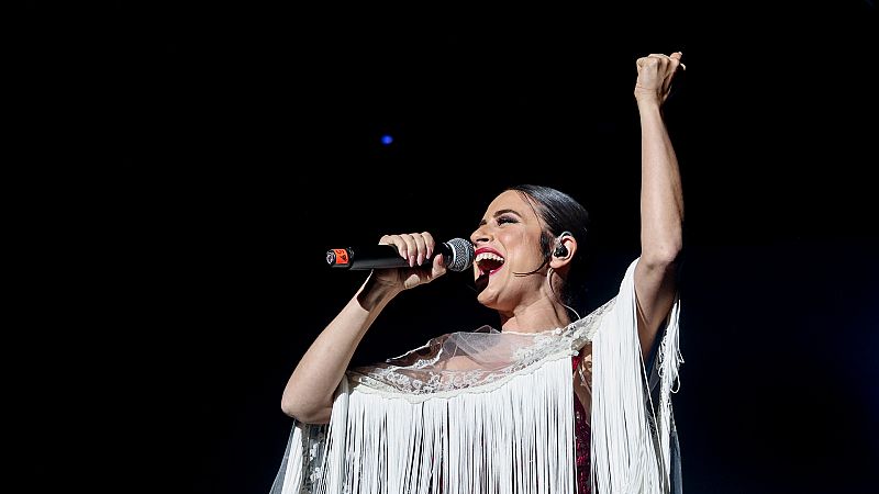 Eurovisin 2023: Actuacin de Blanca Paloma en las fiestas de San Isidro de Madrid