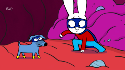 Super Elvis el perro superhéroe