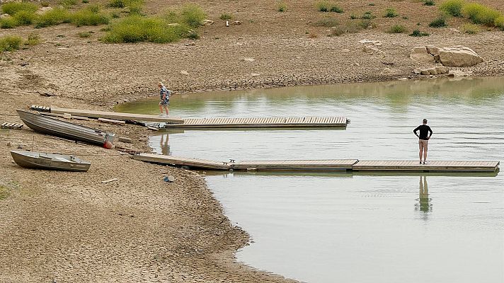 La sequía afecta también a los negocios que están en la ribera de los embalses    