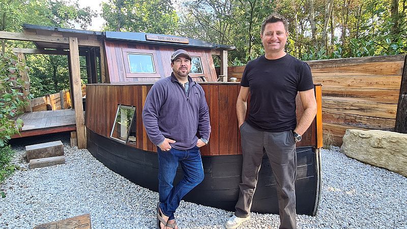 Espacios incre�bles - T 11 - Episodio 1: Viejo barco y caravana caf� - ver ahora