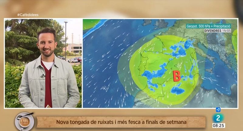 El Temps - Dimarts de fortes ventades i alguns ruixats de tarda