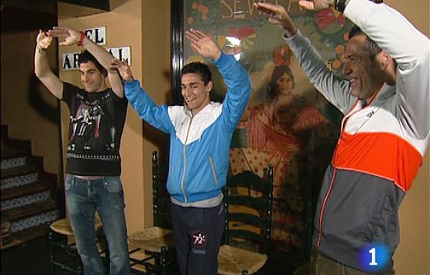  - Futbolistas con arte flamenco