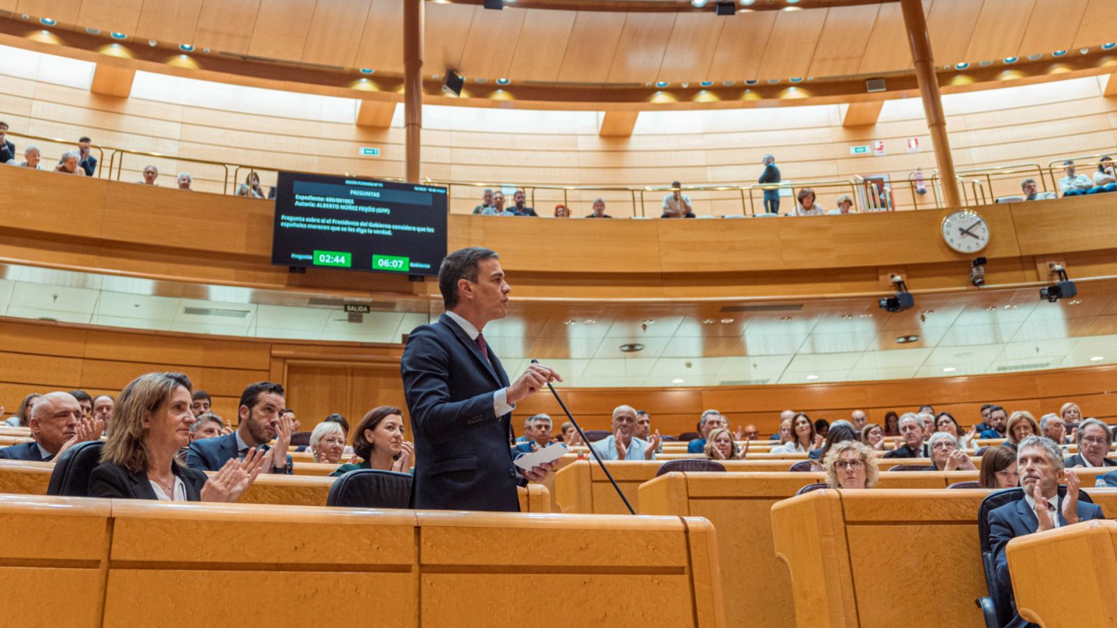 Especial informativo - Sesión de control al Gobierno en el Senado - ver ahora