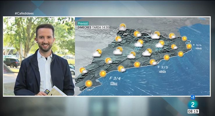 El temps - Sol i contrastos tèrmics a l'espera de més ruixats i fresca