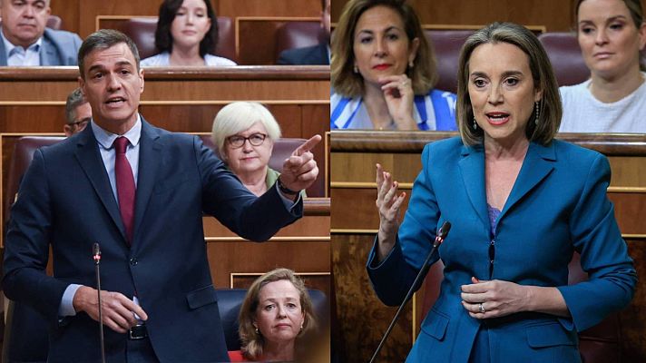 Informativo 24h - El PP exige a Sánchez que "diga a la verdad a los españoles" sobre sus pactos con Bildu y éste responde que en 2015 también había condenados en las listas