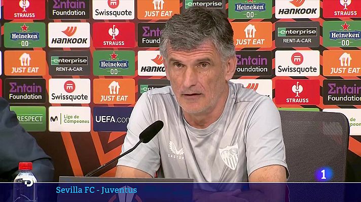 Telediario 1 - Mendilibar: "Jugar tan bien la ida nos da confianza"