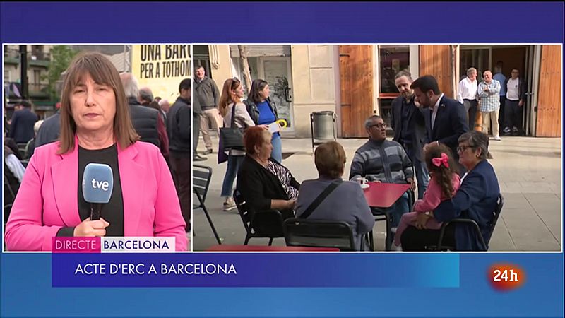 Porta a porta a la Barceloneta, negacionisme climtic i crida a concentrar el vot