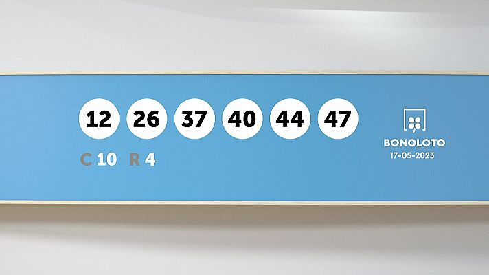 SELAE - Sorteo de la Lotería Bonoloto del 17/05/2023
