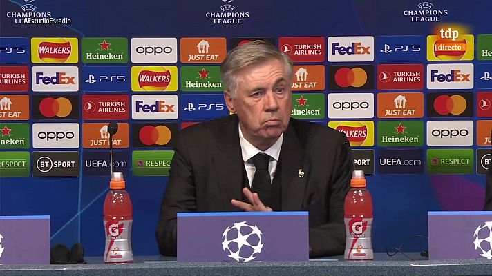 Champions League - Ancelotti: "Llegar a semifinales de Champions es un éxito, hay muchos que no llegan"