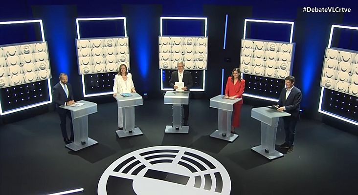 La noche en 24h - Los candidatos a la Alcaldía de Valencia piden el voto en el minuto de oro del debate en RTVE