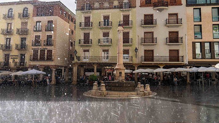 Tormentas en el sureste peninsular, intensas en Andalucía y Comunidad Valenciana