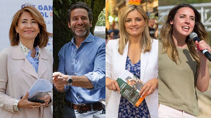 Telediario 1 - La ilegalización de Bildu que piden Ayuso y Vox marca el séptimo día de campaña