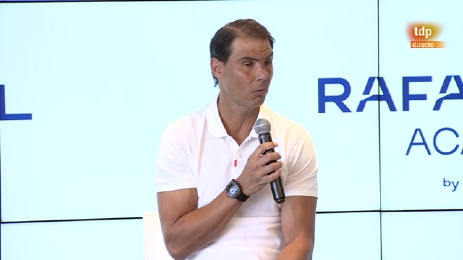 Tenis - Rueda de prensa de Rafa Nadal - ver ahora