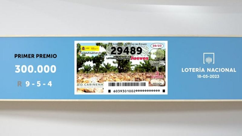Sorteo de la Lotería Nacional del 18/05/2023 - Ver ahora 