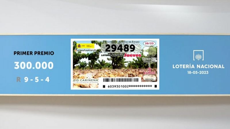 Sorteo de la Lotería Nacional del 18/05/2023 - Ver ahora