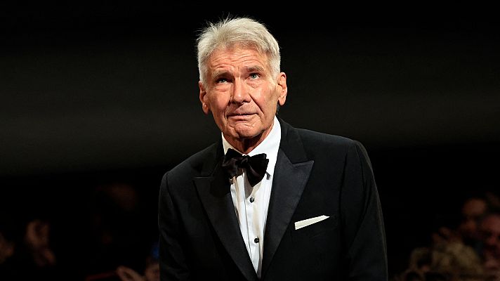 Telediario 2 - Indiana Jones estrena en el Festival de Cannes su quinta entrega, la última con Harrison Ford