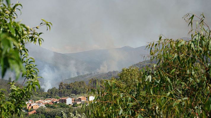 Alcaldesa de Torrecilla de los Ángeles sobre el incendio en Las Hurdes: "Todos los años nos toca"