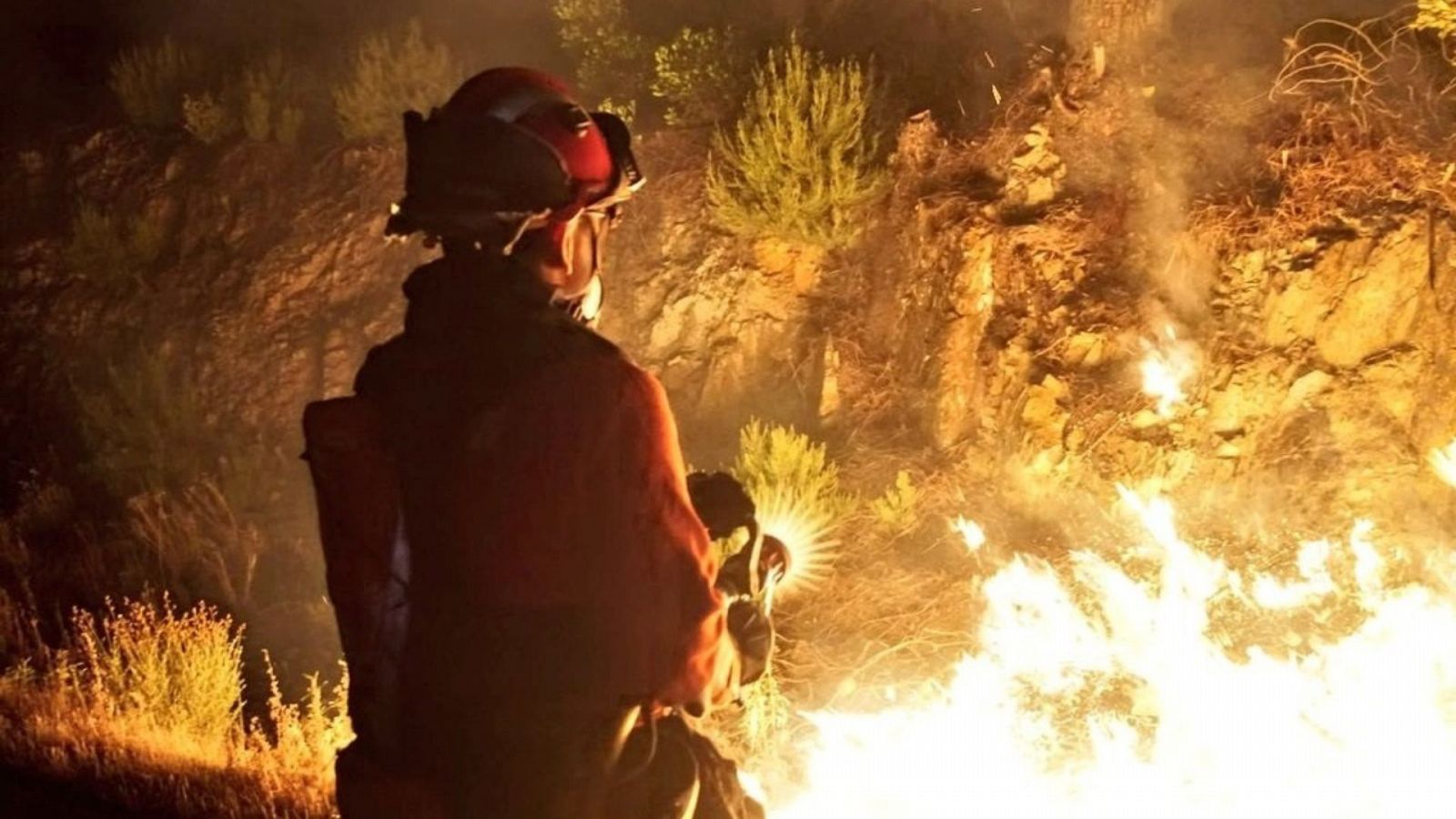 Comandante de la UME sobre el incendio de las Hurdes