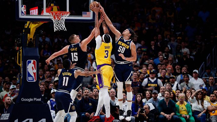 Los Nuggets vencen a Lakers y ponen el 2-0 en la final del Oeste