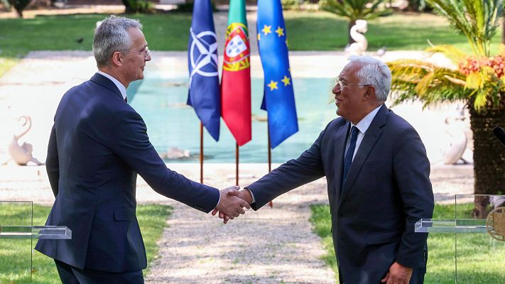 Telediario 1 - El Club Bildelberg celebra su cumbre anual en Lisboa