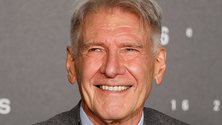 Telediario 1 - Harrison Ford recibe en Cannes la Palma de Oro honorífica