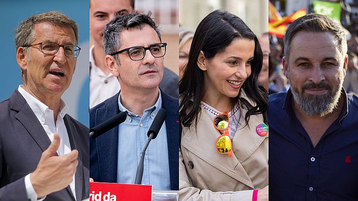 Telediario 2 - La campaña llega a su ecuador con división en el PP por la ilegalización de Bildu